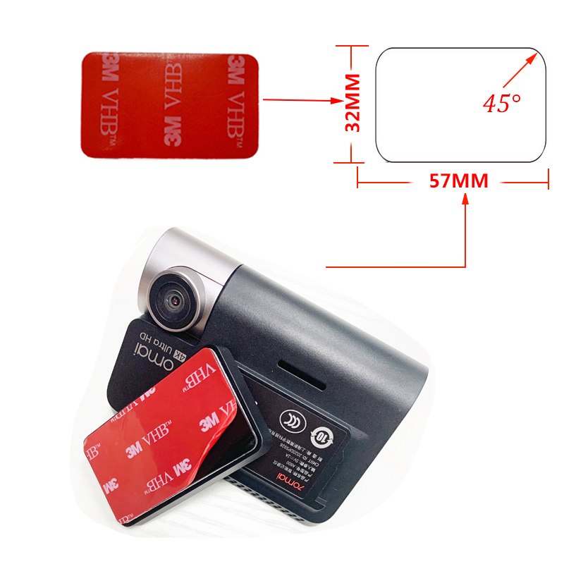For 70mai Dash Cam A810 A800S 4K Accessory Set Static Sticker 3M Film and Static Stickers Suitable for 70mai A810 Accessory