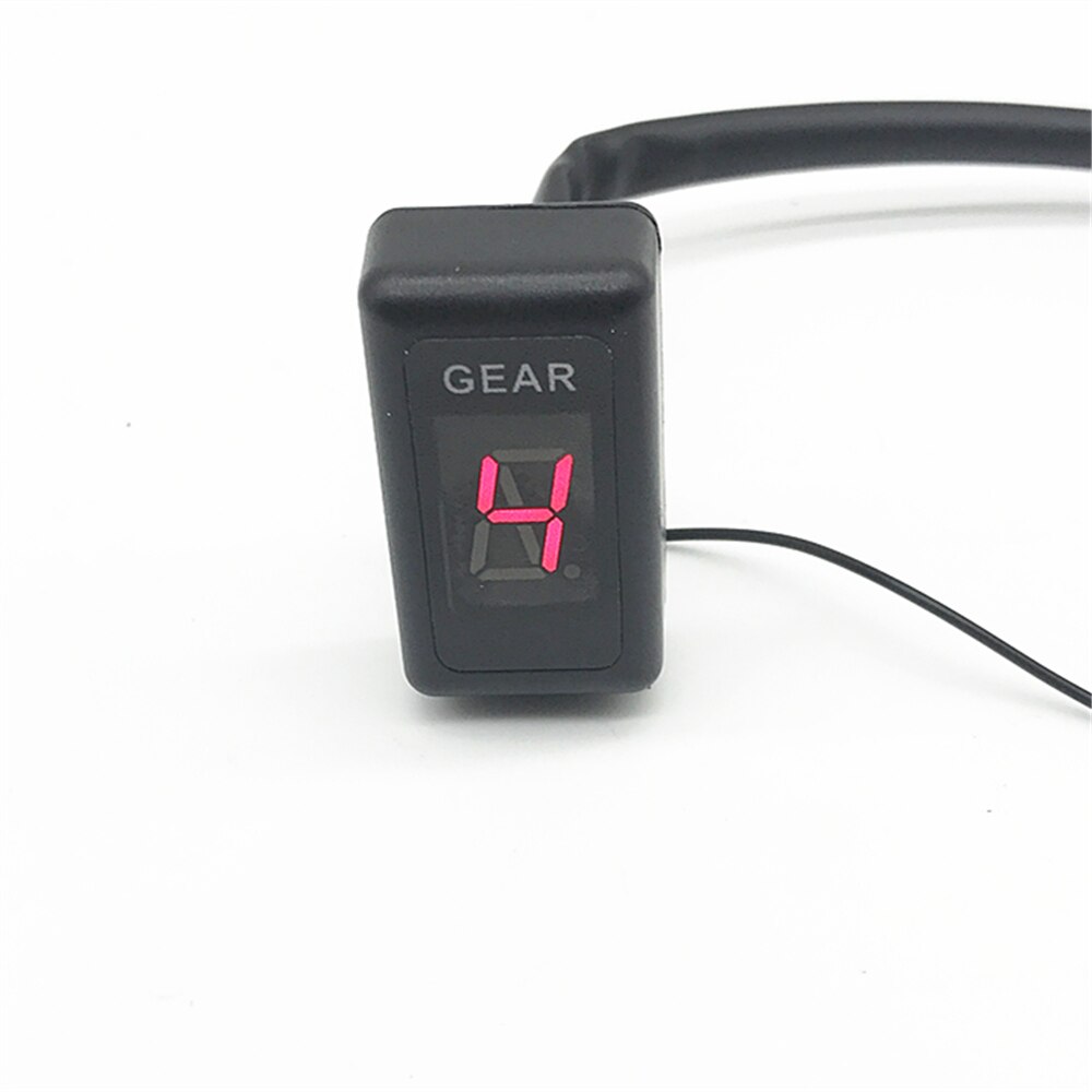 Style 6 Speed Universal Motorcycle Digital Display Led Motocross Off-Road Moto Light Neutral Gear Indicator Monitor