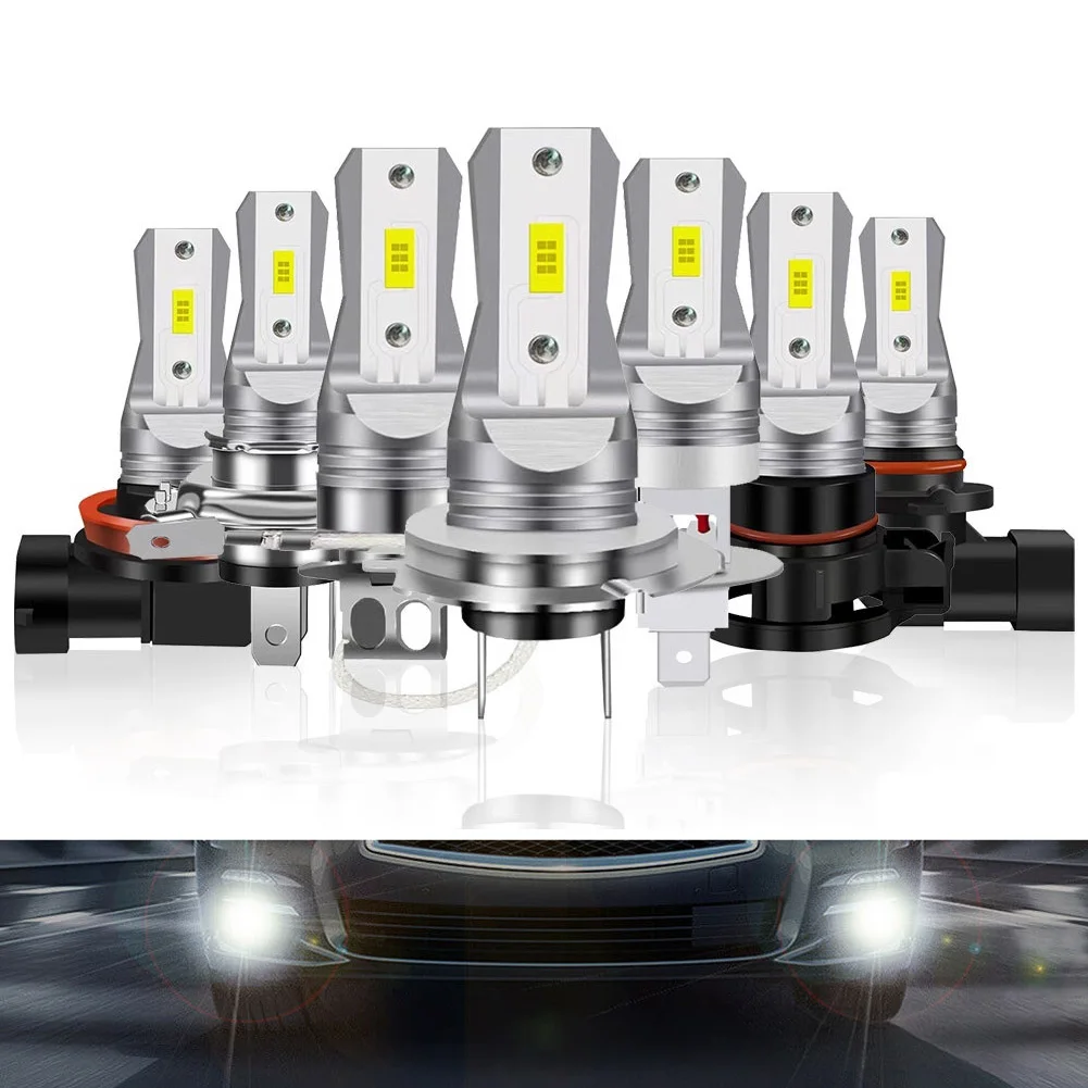 LED Koplamp Lamp Canbus Mini Kit 80W 1800LM 6000K CSP voor Auto Koplamp Wit 12V Auto Lamp H1 H3 H4 H7 H11 Turbo Led Licht