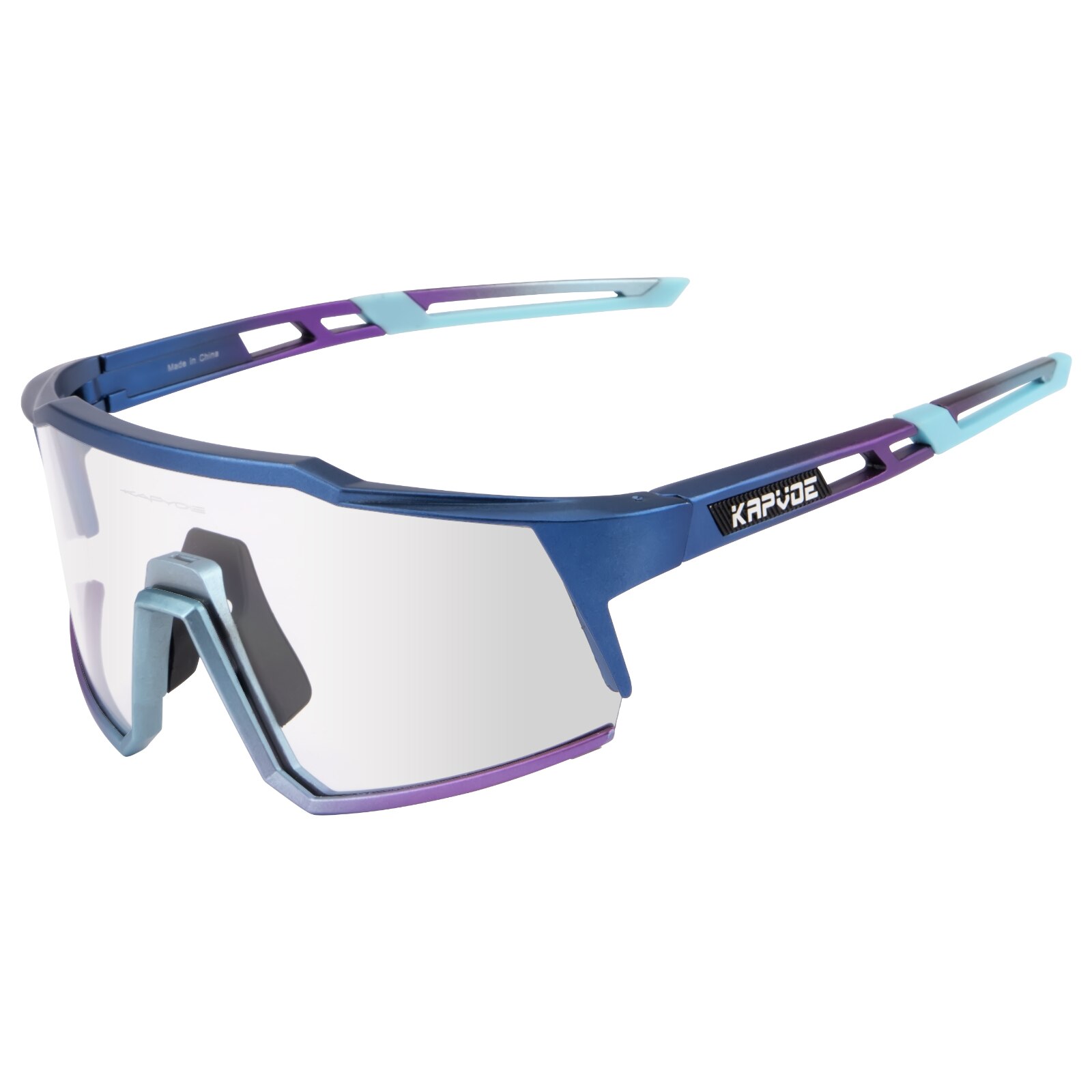 Kapvoe-gafas de sol fotocromáticas para hombre, lentes de sol fotocromáticas para pesca, viajes, conducción, ciclismo, acampada, senderismo, UV400, novedad de