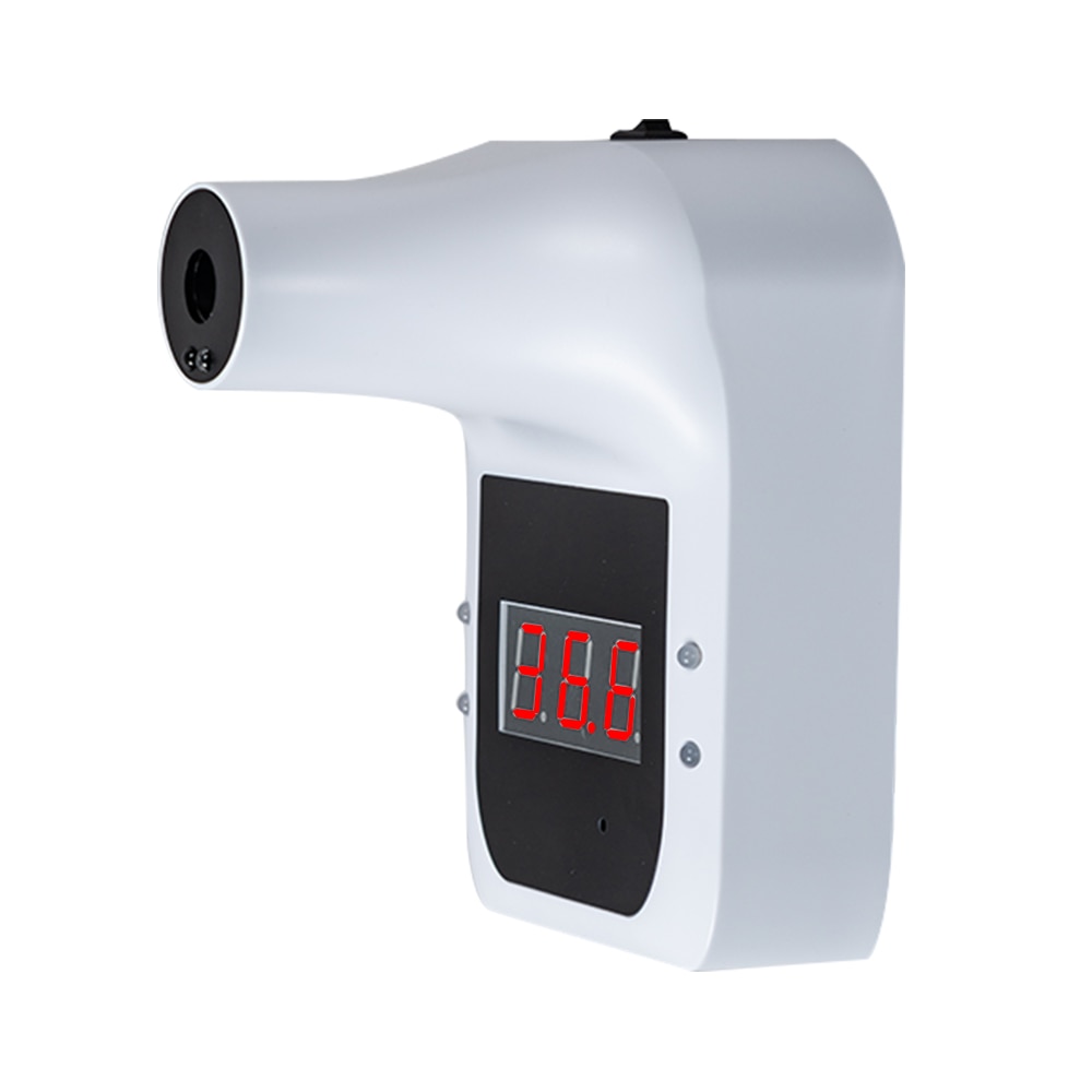 Non-contact IR Infrared Sensor Forehead Hanging Wall Mount LCD Digital Infrared Thermometer High Precision Temperature