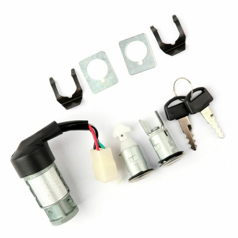 Auto-onderdelen Elektrische Deurslot Contactslot Past Voor Honda CH80 Elite 1985-2007 Contactslot Lock Set 35010-GV4-901