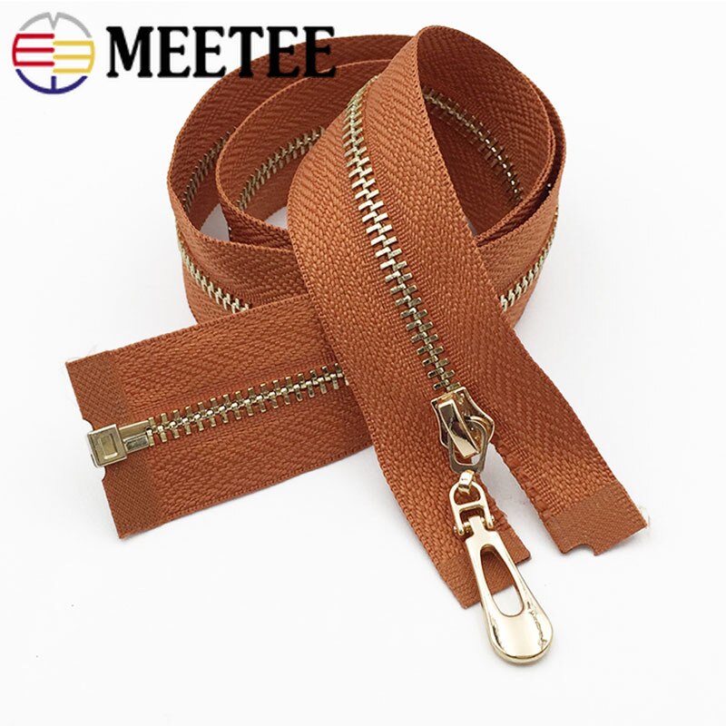 Meetee 60cm 3#  avointa metallivetoketjua tee itse auto lukko ympäristöystävällinen vetoketju kevätsyksyn vaatteiden ompelemiseen tee itse tarvikkeita