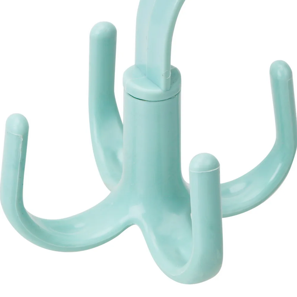 Soporte para bolsos de mano, colgador para ahorro de espacio, armarios, estante para ropa, rotación de 360 grados, zapatos, cinturón, bufanda, estante colgante