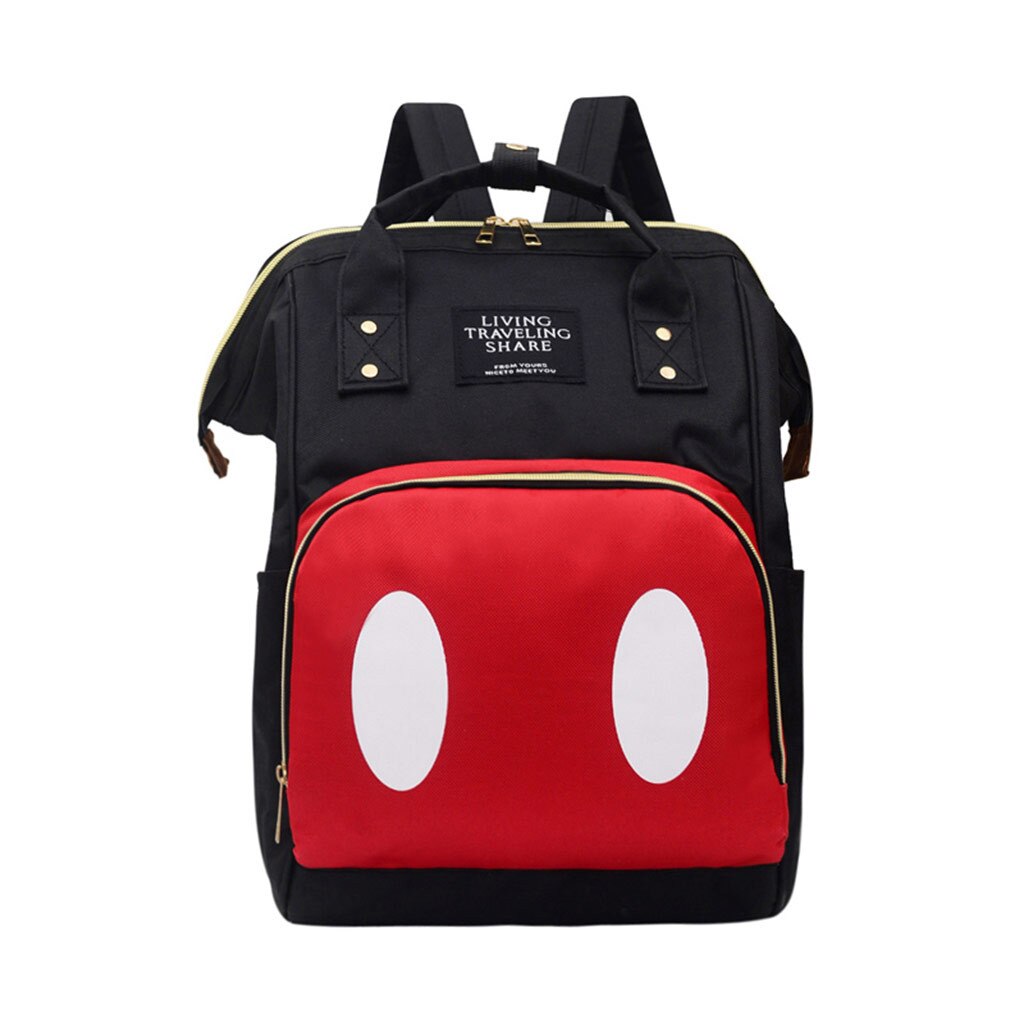 große Kapazität Rucksack Windel Tasche Ich bin Freien Baby Tasche Multifunktions Mumie Mutterschaft Rucksack für Mutter Reise Windel Tasche: Rot