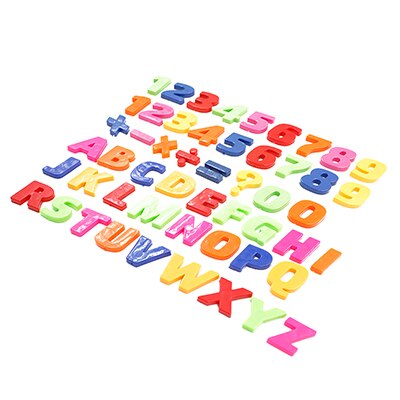 26 stücke 26 Buchstaben A-Z Pädagogisches 3D Englisch Alphabet aufkleber DIY Anzahl Aufkleber Buchstaben aufkleber Whiteboard Baby Art Spielzeug