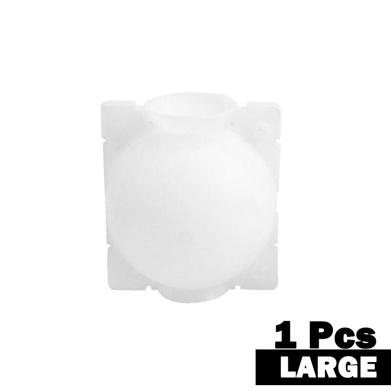 1 stk plante rodkugle podning rodning vækstkasse avlskasse til have 5/8/12cm: 1 stk hvid 12cm