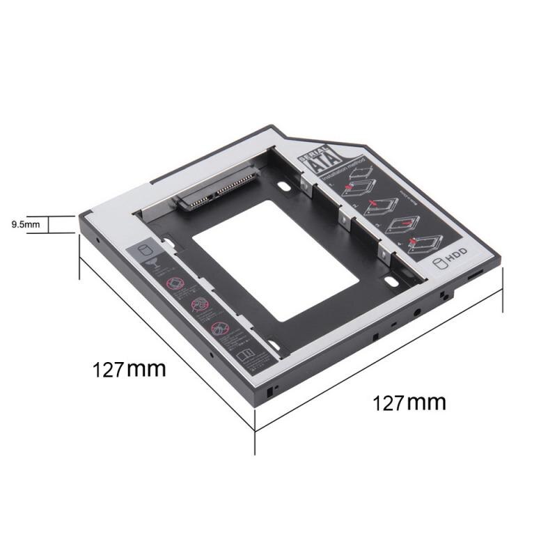 SATA 2nd Seconda Caddy Hdd SATA 3.0 12.7 millimetri SSD DVD CD-ROM Adapter Box Hard Disk Drive Custodie Box Per sony EA100