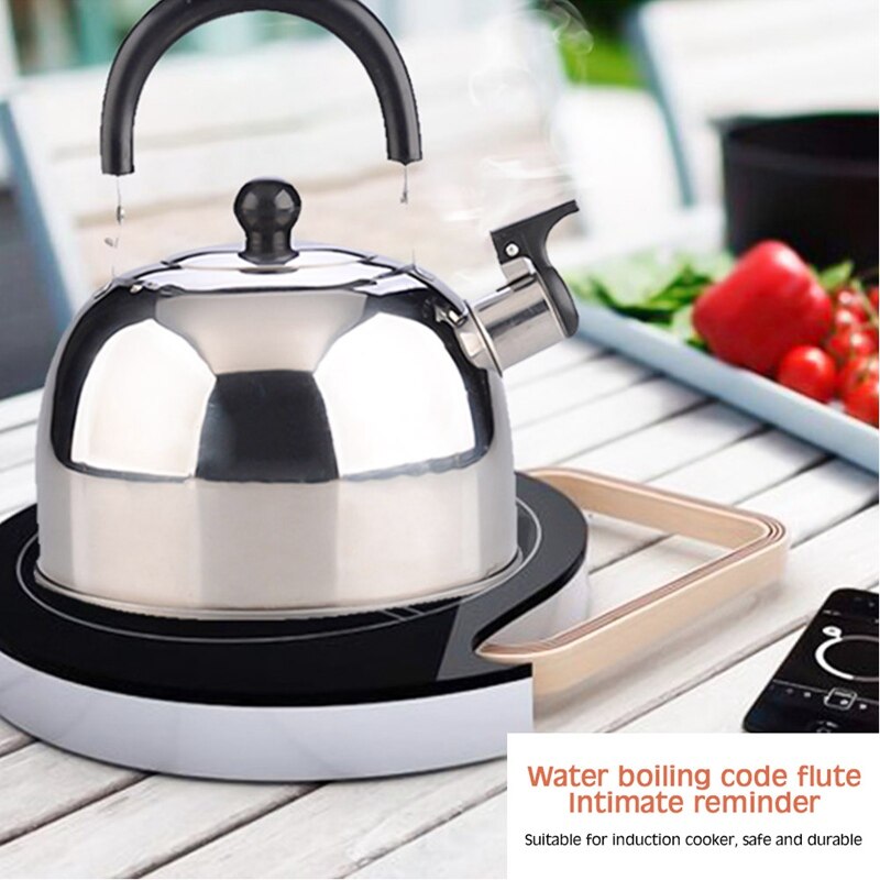 Stainless Steel 2/3/4L Water Kettle Induction Cooker Camping Kettles Stove Whistling Water Gas Teapot Cooking Tools Kitchen