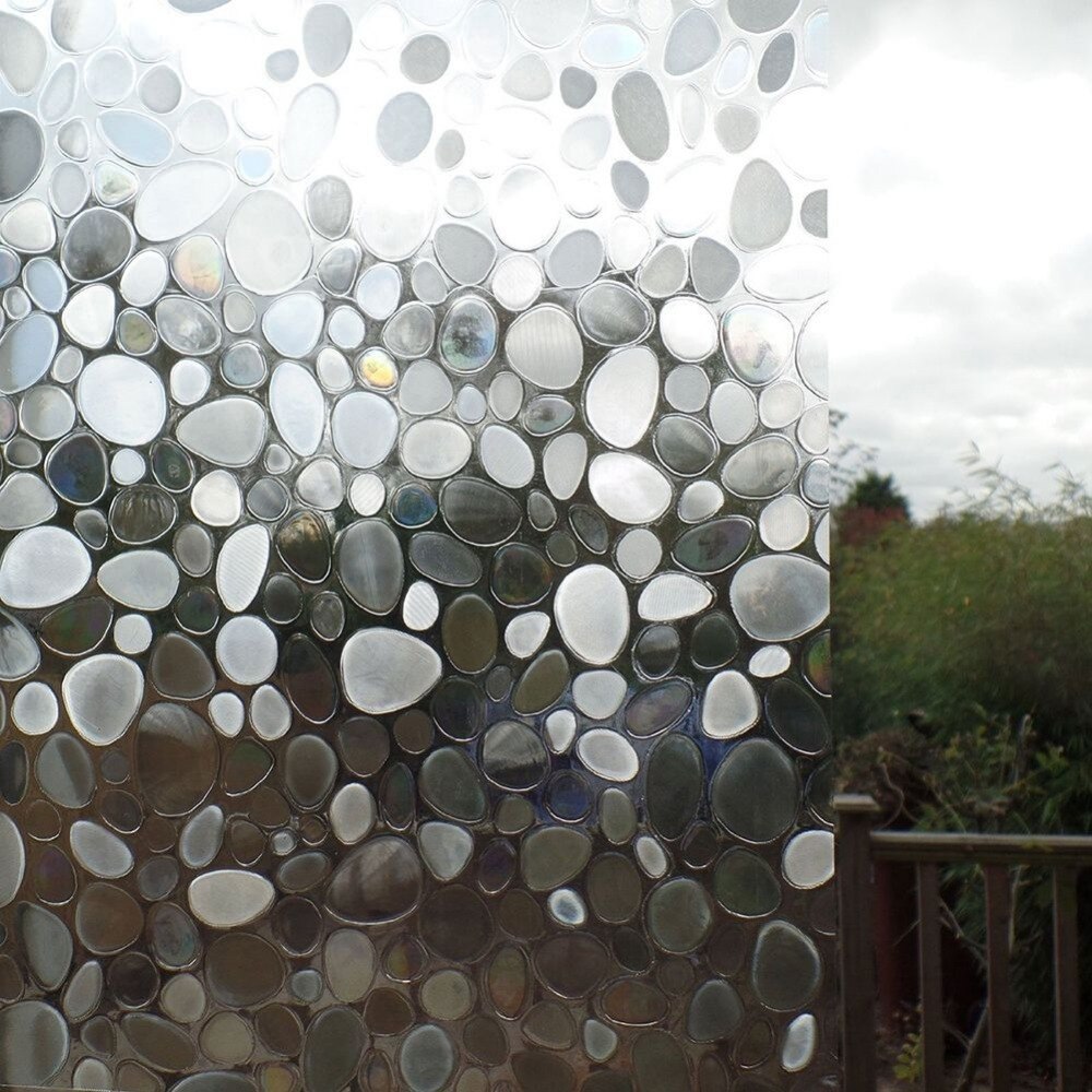 ¡Novedad! película de vidrio esmerilado para ventanas de PVC 45*200 cm, pegatina para tienda, Protección de Privacidad, mejor-FF