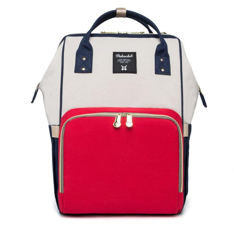 Dokoclub Baby Windel Tasche Große Kapazität Windel Tasche Reise Rucksack Mumie Pflege Taschen Multifunktionale Mutterschaft Tasche für Mutter