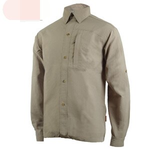Chemise de pêche pour hommes, à manches longues, séchage rapide, modèle UPF30, respirant et Ultra léger, de sport, en plein air, , chemise de grande taille: Khaki Color / XXL