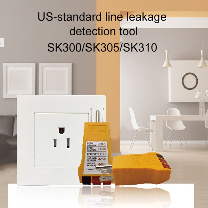 Lijn Fase Test Socket | Lekkage Detection Tool | Socket Fase Detectie Instrument |-1Pc