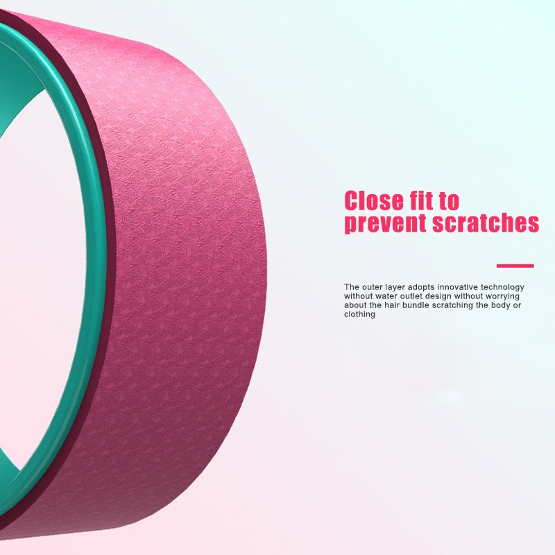 Yoga Wheel Comfortable Yoga Prop Wheel Back Bends Stretching Training Accessories