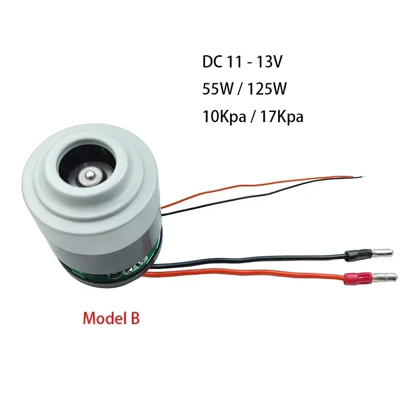 DC 11V 12V 14.8V 18.5V 21V 45mm Micro Driefasige Borstelloze ventilator 100.000 rpm 125 W/120 W Stofzuiger Borstelloze Motor Turbo Fan