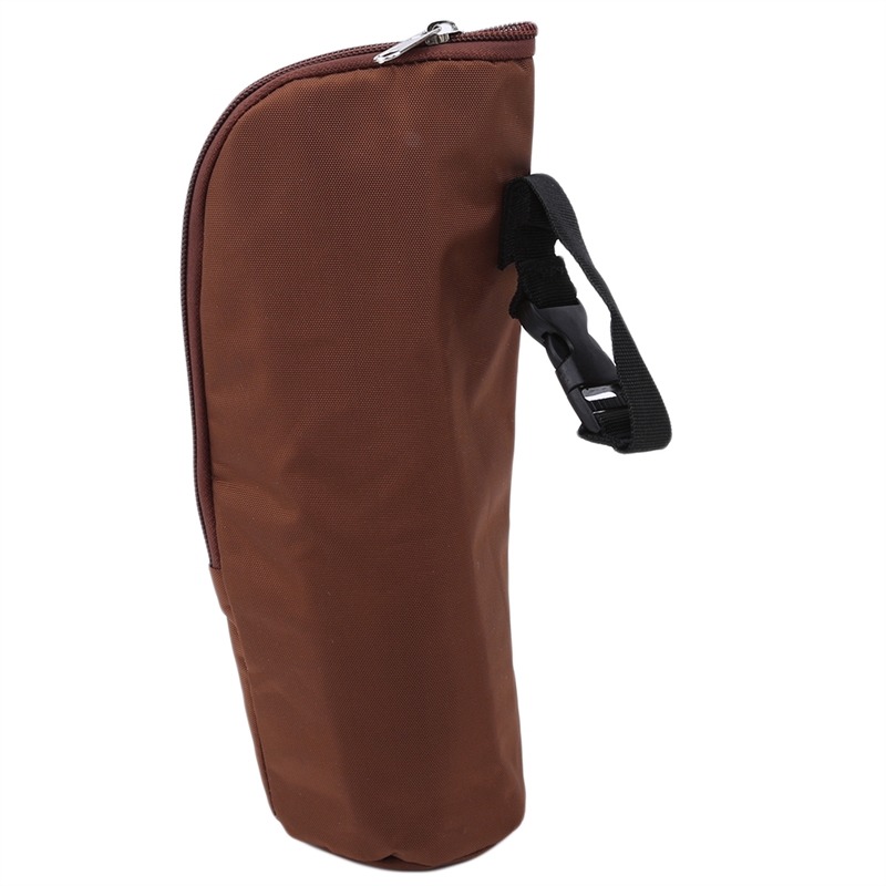 Termotaske baby fodring mælkeflaske mælkevarmer isolering taske baby flaske bolsa botella termica termos baby flaskeholder: Brun