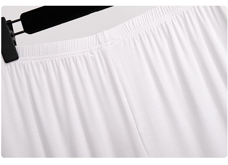 Pant Liner Slips Large Size 2XL-6XL Curve Modal High Waist Safety Shorts White Under the Dress Black Undershorts for Skirts