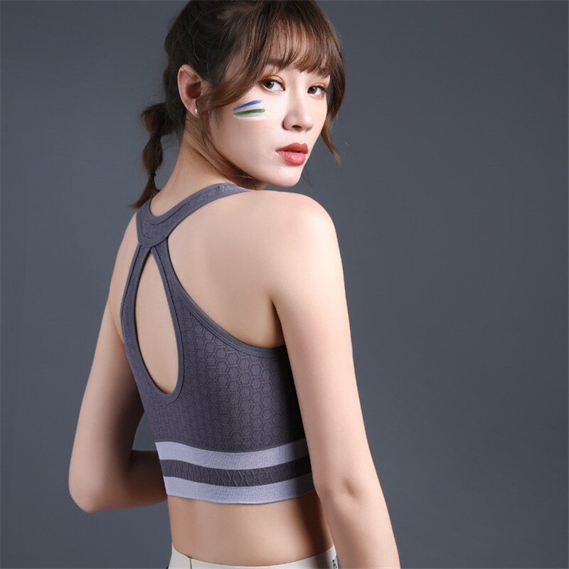 Chaleco de Yoga sin costuras para mujer, ropa deportiva para gimnasio, entrenamiento para correr, top transpirable de alto estiramiento, sin mangas