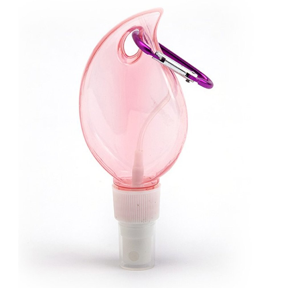 Petg Transparante Haak Fles 50Ml Spray Fles Desinfectie Water Fles Handdesinfecterend Fles Draagbare Reizen Gel Fles