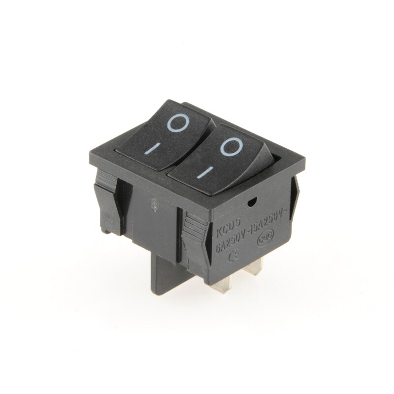 Interrupteur Bascule 2 Positions 4 Broches - 16A 250VAC / 20A 125VAC - Accessoire KCD4 - Neuf