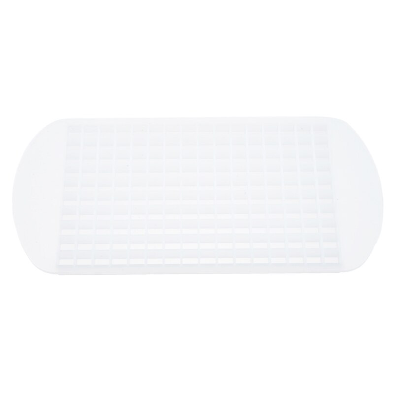 1X1cm Silicone Ice Cream Maker Chocolate Mould Bar Drink Accessories Ice Cube Maker 150/160 Grid Ice Cube Tray Mold: Transparent 160 Grid