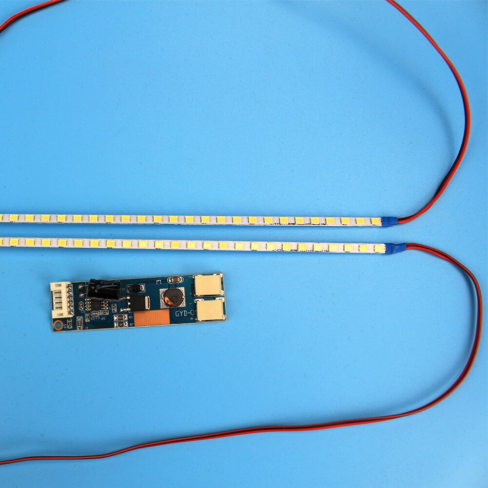 LED Backlight lamp Strip Kit Adjustable brightness,Update 15 to 24 inch CCFL LCD to LED Monitor Can be cut by every 3 lamps