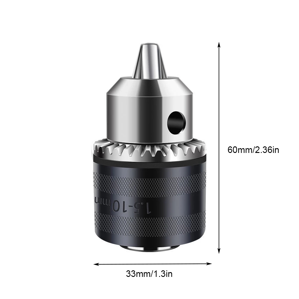 4Inch Electric Angle Grinder To Electric Drill Chuck 10mm Chunk Angle Grinder Convert Adapter Collet 1.5 Coarse Thread Accessory