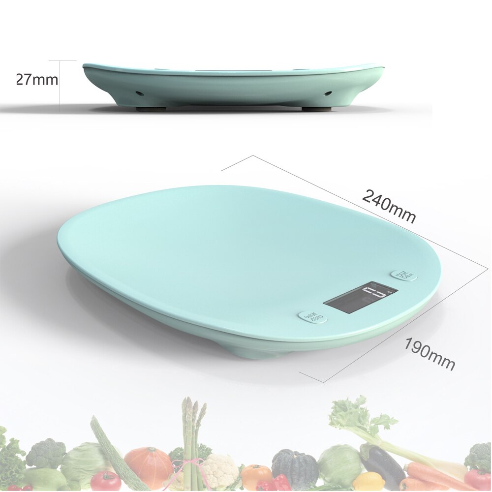 Smart Kitchen Scale10kg Bluetooth APP Electronic Weight Scales Food Balance Weighing Measuring Tool Nutrition Analysis