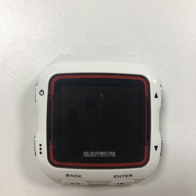 För garmin forerunner 920xt gps smart watch front cover glas lcd reparationsdelar: Vit röd