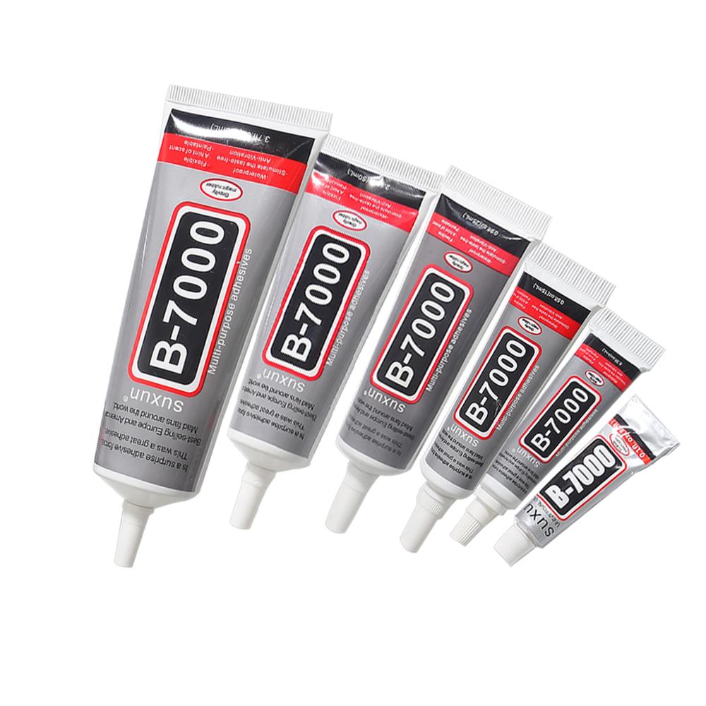 3-110ml Super Glue Mobile phone Touch Screen B-7000 Adhesive Telephone Glass Glue Repair Point Diamond Jewelry DIY Glue