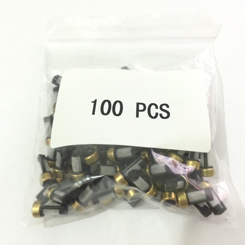 100pcs universal fuel injector micro filter 12*6*3mm ASNU03C basket fuel injector filter for bosch injectors