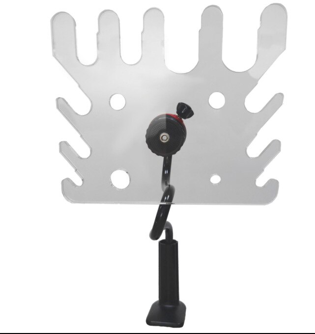 Anesthesia Breathing ventilator Circuit Pipeline Bracket Universal Rotatable And Movable Plexiglass Holder Clinic Hospital Tools