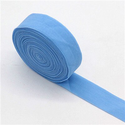 20mm Elastic Ribbon Elastic Band Multirole Spandex Trim Sewing Waist Band Lace Fabric Band Garment Accessory Folding tape: Nickel-Free White