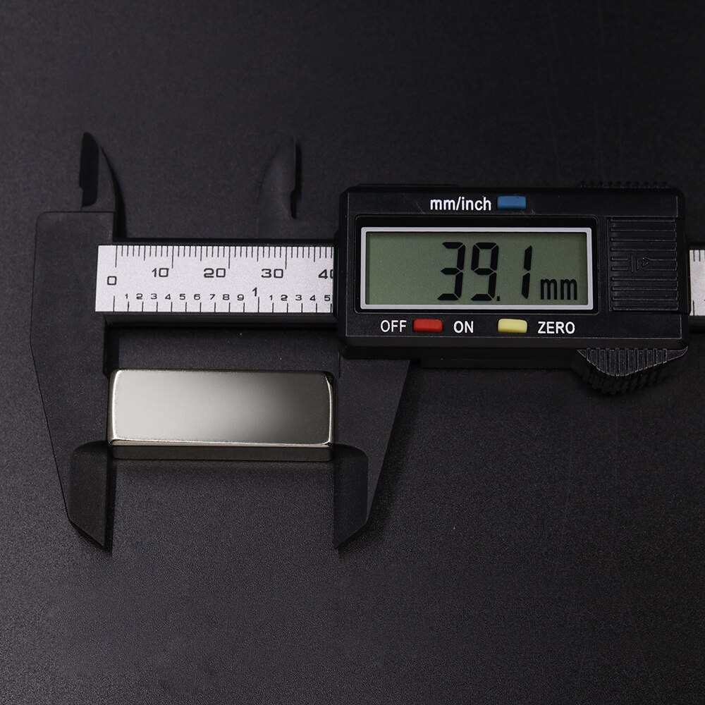 Aimant Permanent N35 en néodyme, bloc magnétique Super puissant, 40x15x10mm, 1/2/5/10 pièces