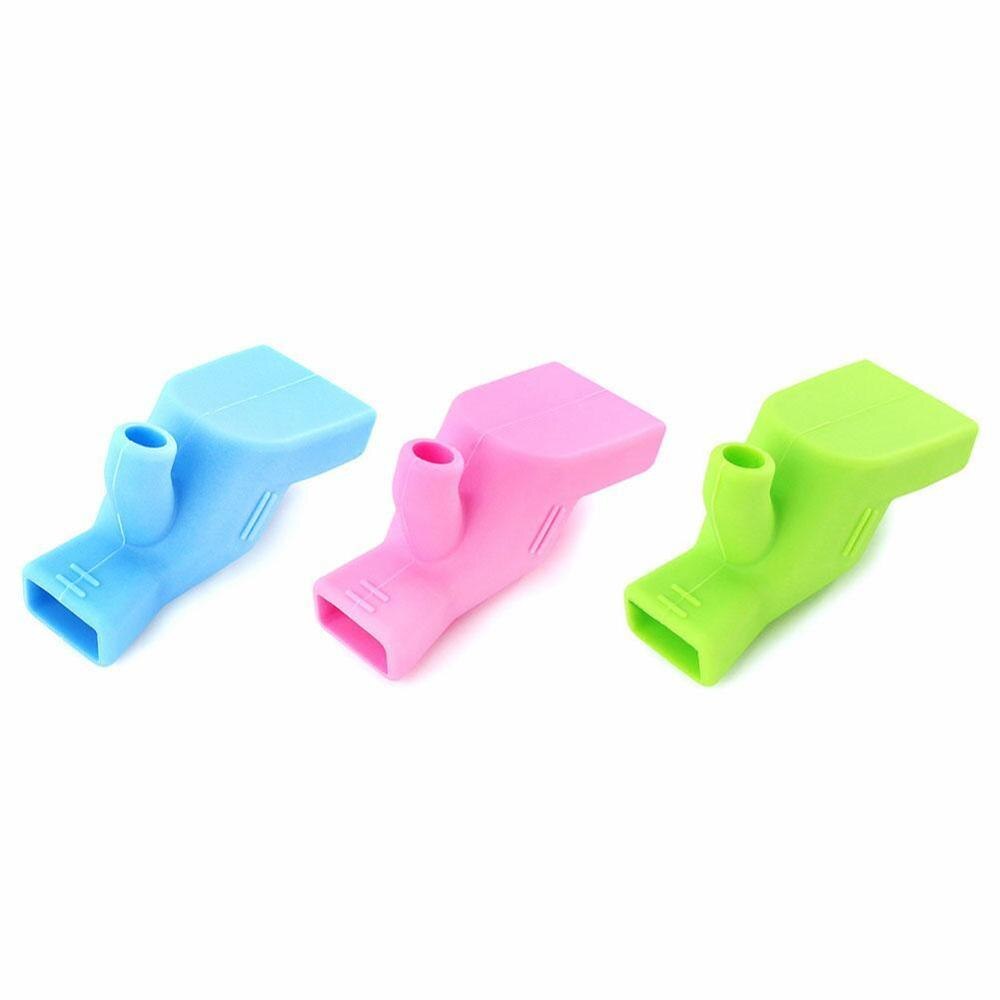 3 kleuren baby washandjes kraan verlengstuk fontein siliconen keuken voor badkamer keukenkraan kraan gootsteen accessoires  m8 u 2