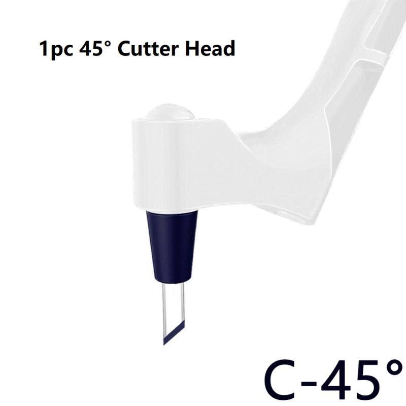 360° Rotary Cutter Handmade Craft Cutting Tools Blade Paper Sculpture Engraving Board Metal DIY Cutting Blades Utility Knife: C Cutter heads