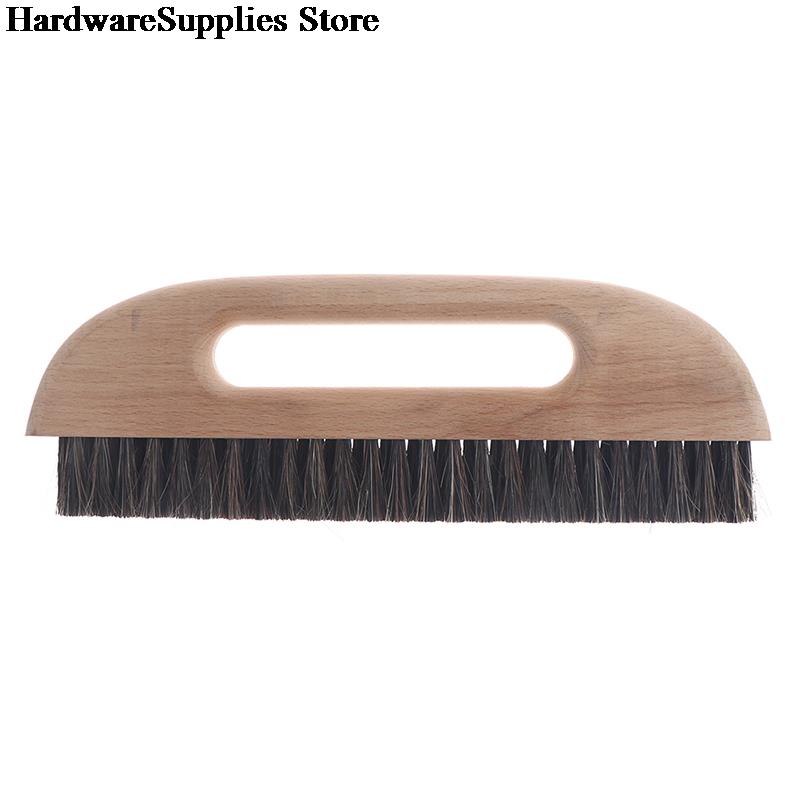 10inch Large Wallpaper Smoothing Brush Wallpaper Hanging Tool With Wood Handle Large Long Hair Brush Thicken Encryption Brush