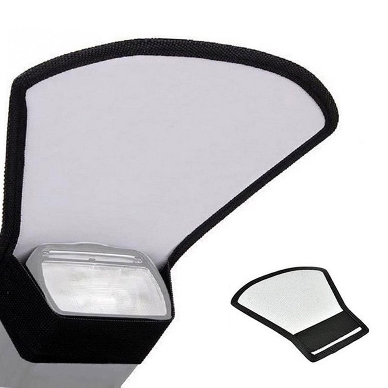 Universal Worldwide Camera Flash Diffuser Softbox Flash Light Reflector For Camera Photography Studio Accessory