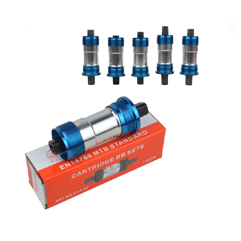 Mountain Bike Sealed Bottom Bracket 68x103/107/110.5/113/116/118/120/122.5/124.5/127.5mm Bicycle Central Bearing Axis