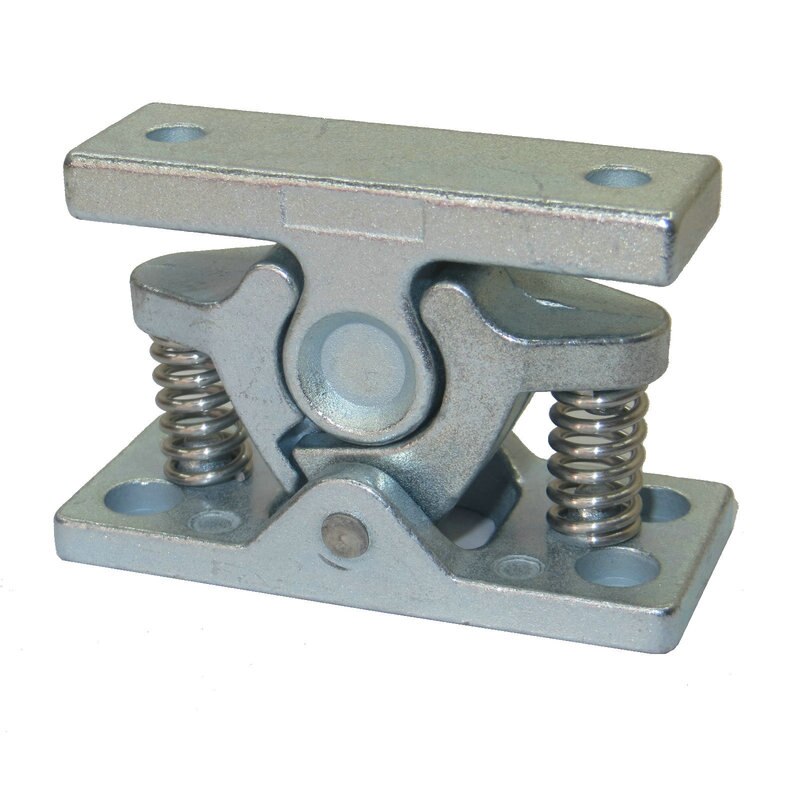 Tractor,Lorry Heavy Duty Zinc Alloy Spring Door Retaining Catch Base Plate