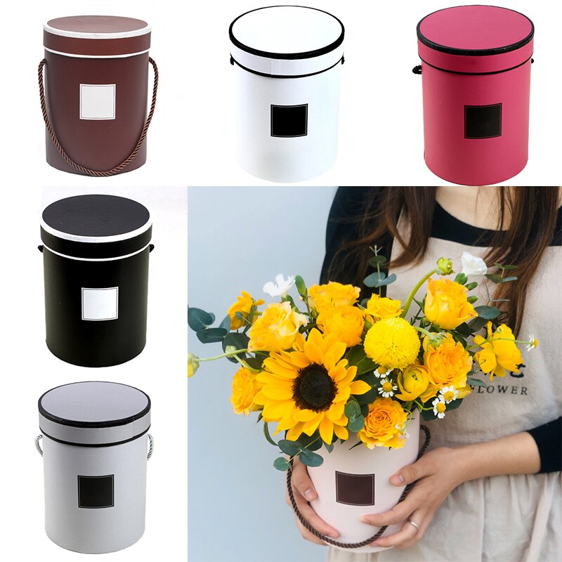 14*18cm Floral Boxes Ladies Presents Box Flowers Bouquet Flower Packaging Paper Bag Party Flower Bouquet Packaging Boxes