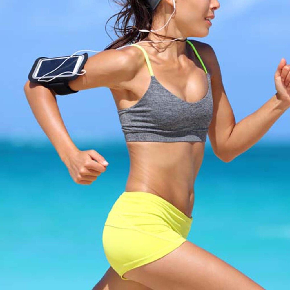 Brassard en cours d'exécution équitation bandes de bras cas sac à main Sport support de téléphone portable pochette ceinture couverture pour IPhone 6