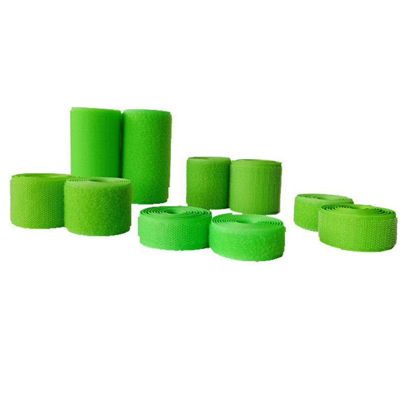 2-10Cm Breedte Lichtgroen Geen Lijm Haak Loop Sluiting Tape Voor Naaien Accessoires Tape Sticker Strap Diy