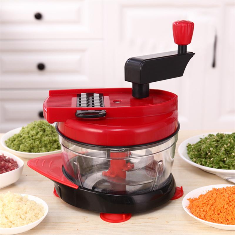 Multifunctionele handmatige groentesnijder mandoline vleesmolen crusher fruit aardappel wortel snijder keukenaccessoires