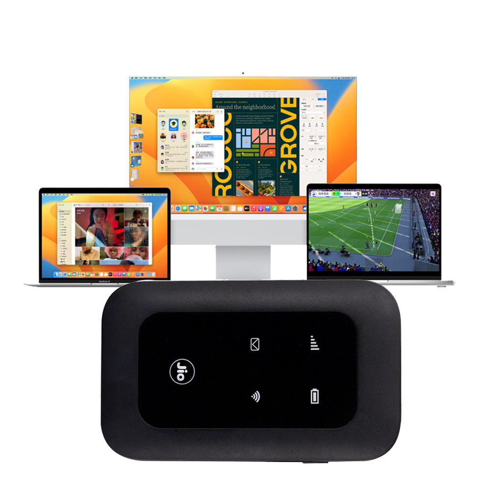4G LTE-Advanced Mobile Hotspot router 4G mobilny router Wi-Fi 4G LTE 150Mbps 2100mAh bateria