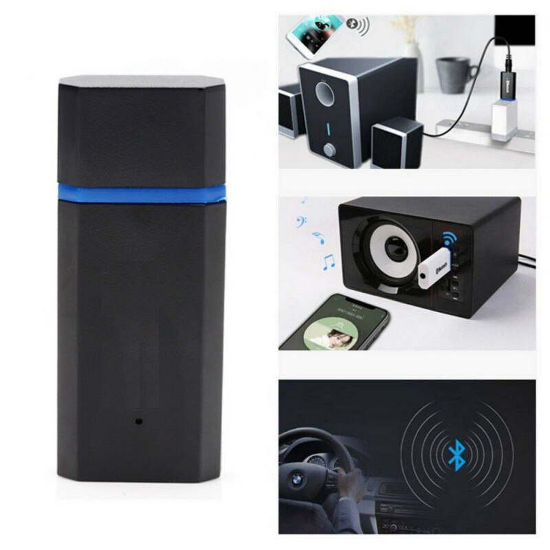 Usb-bluetooth- 5.0- empfänger , 3.5mm- port-funkadapter für tv, pc, kopfhörer und lautsprecher