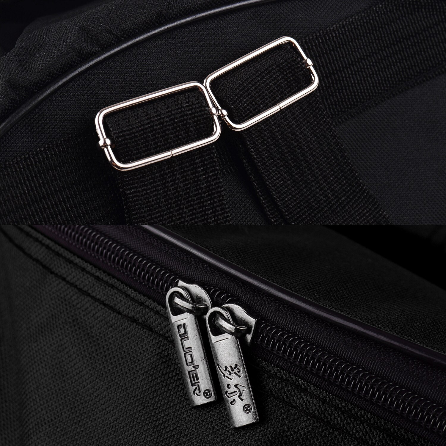 Mini Snare Drum Bag Backpack Case with Shoulder Strap Outside Pockets Percussion Instrument Accessories