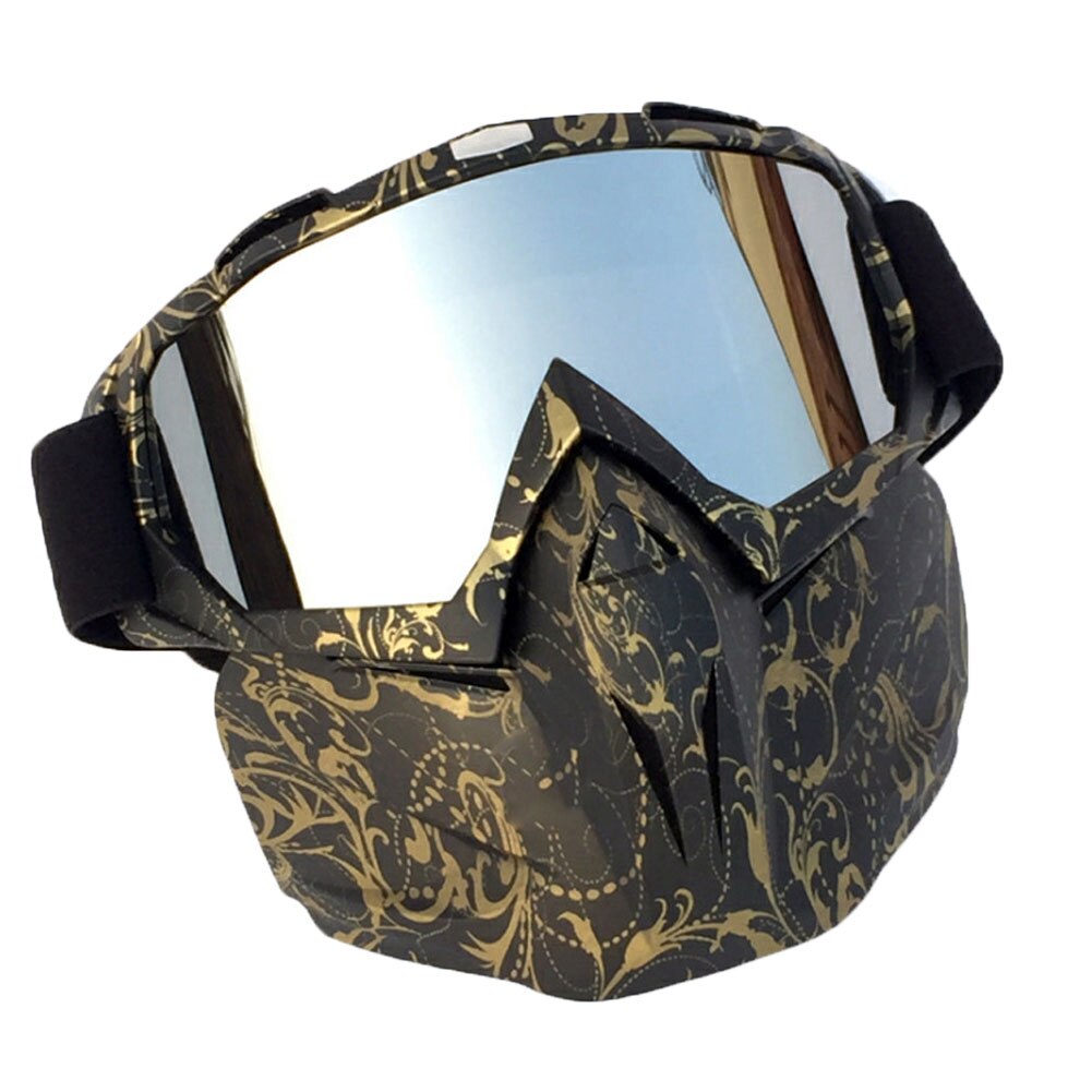 Motorcycle Face Mask Goggles Motocross Off-road ATV Dirt Bike Eyewear Glasses ultralight flexible anti anti-twist