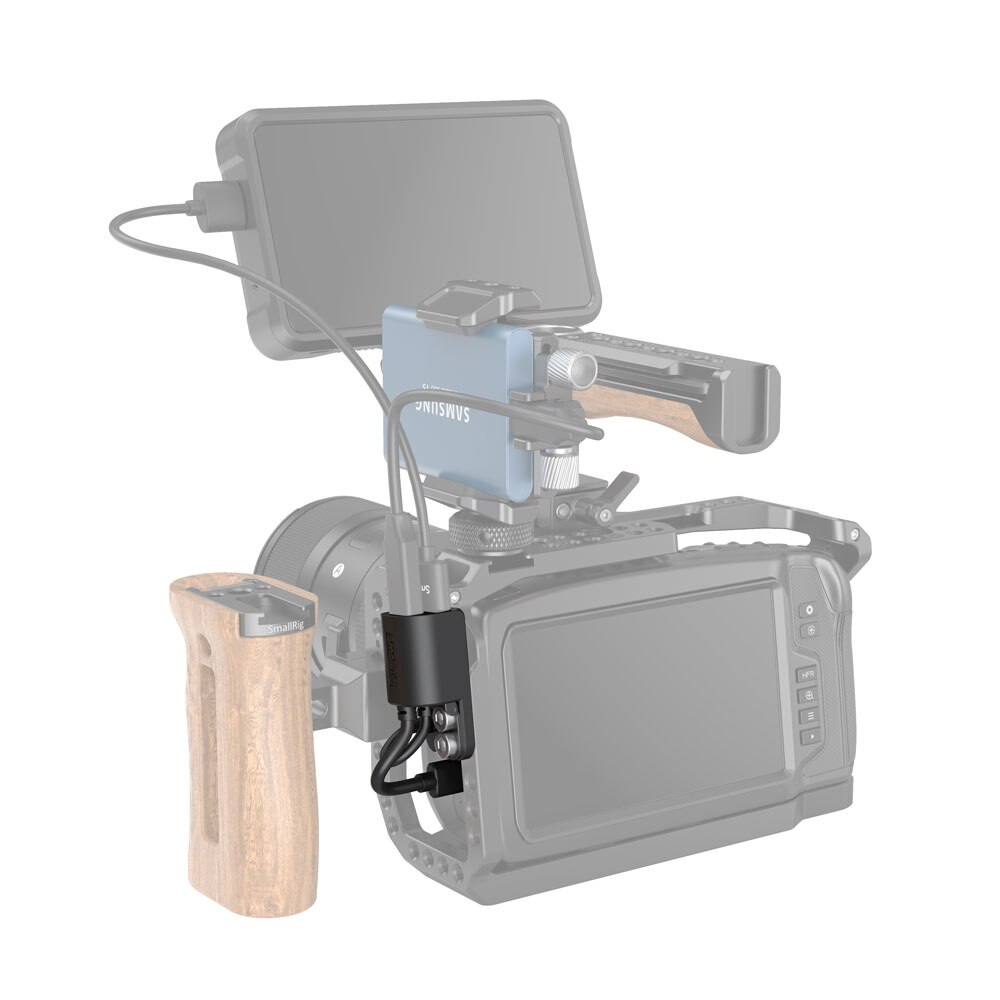 SMALLRIG HDMI/USB/Type-C Adapter for Blackmagic Pocket Cinema Camera for BMPCC 6K/4K Camera Cage - 2960