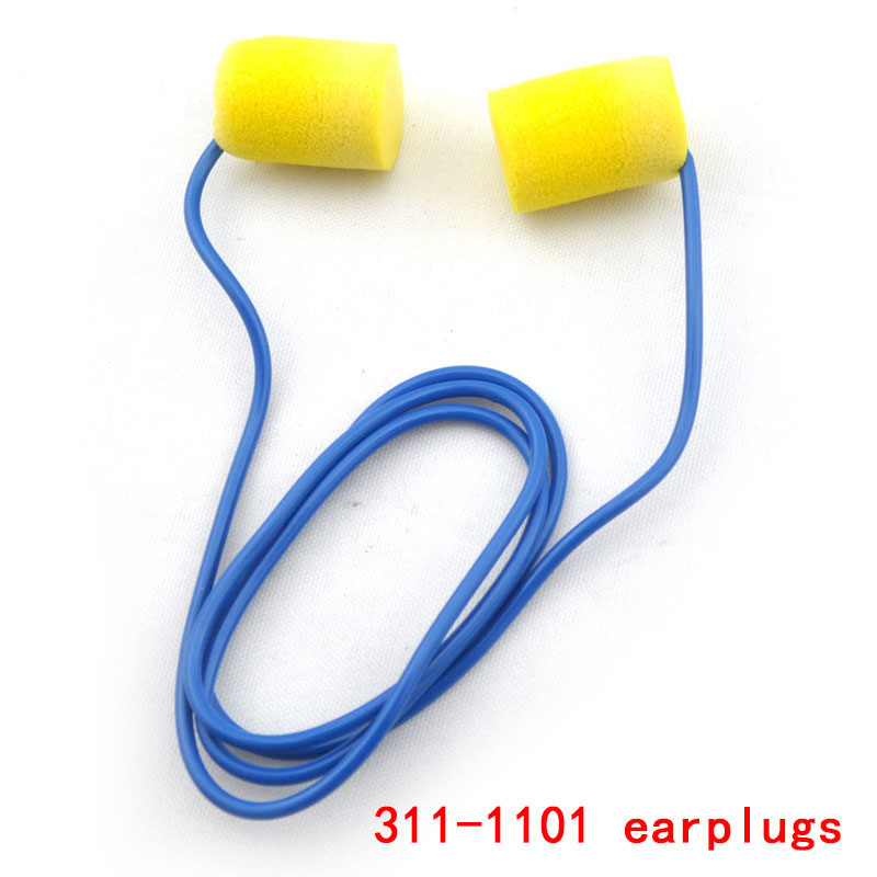 311-1101 Protection earplugs Genuine security noise earplugs Fireproof Flame retardant Anti noise soft earplugs